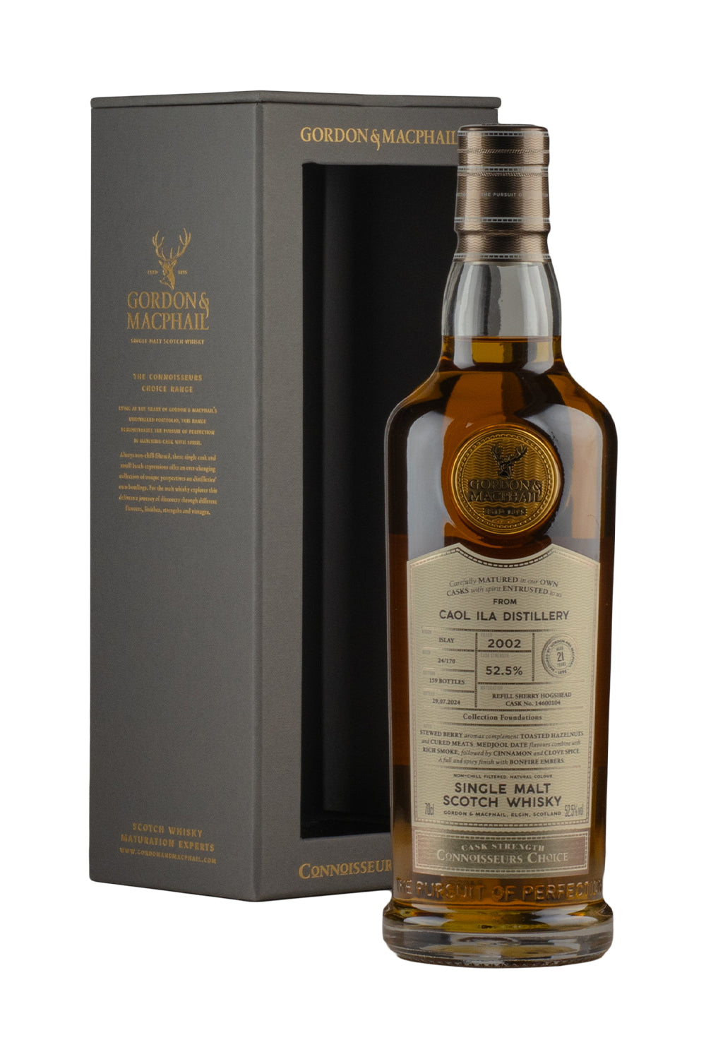 Caol Ila 21 Year Old Connoisseurs Choice Gordon & MacPhail 2002