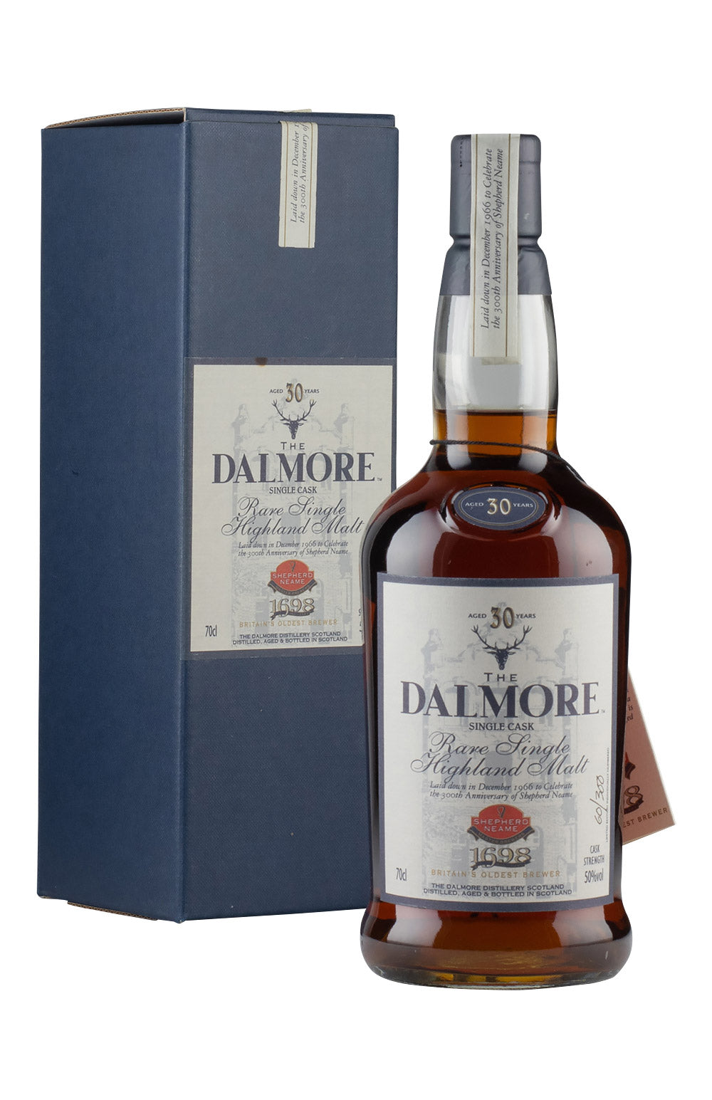 Dalmore 30 Year Old Shepherd Neame 300th Anniversary 1966