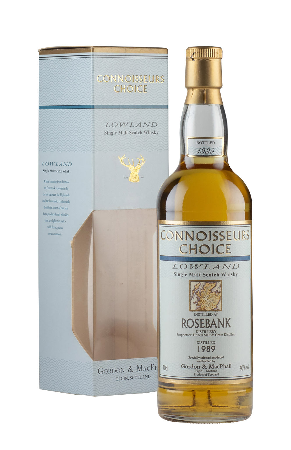 Rosebank Connoisseurs Choice Gordon & MacPhail 1989