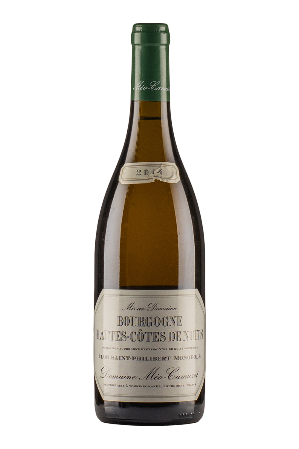 Bourgogne Hautes Cotes de Nuits Blanc Clos St Philibert Meo Camuzet 2014