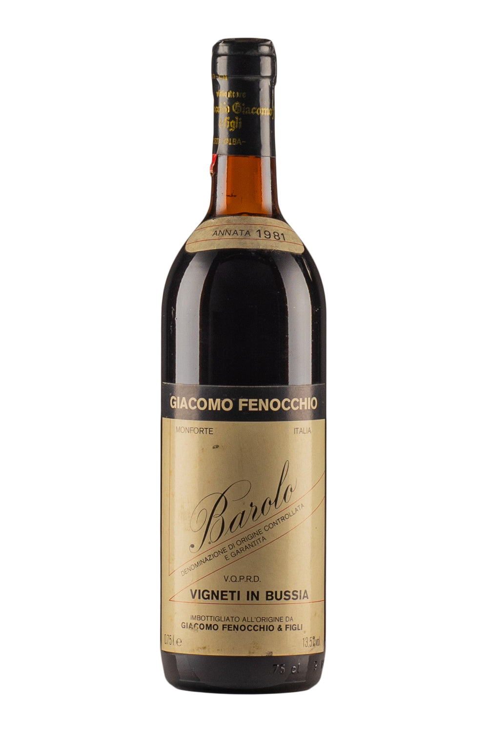 Barolo Bussia Giacomo Fenocchio 1981