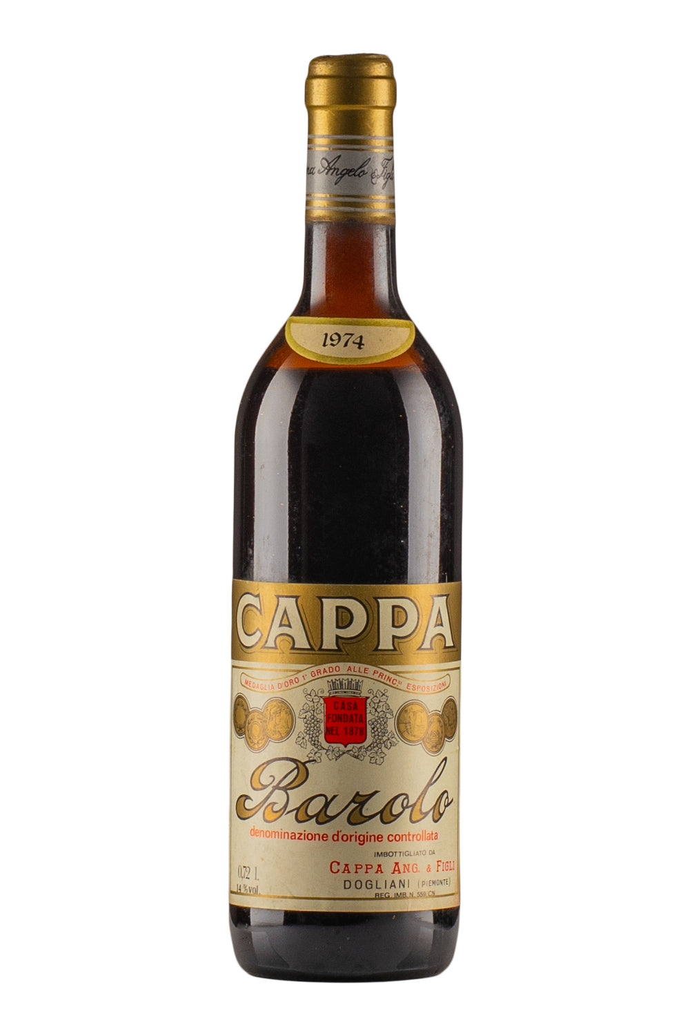 Barolo Cappa Angelo e Figli 1974