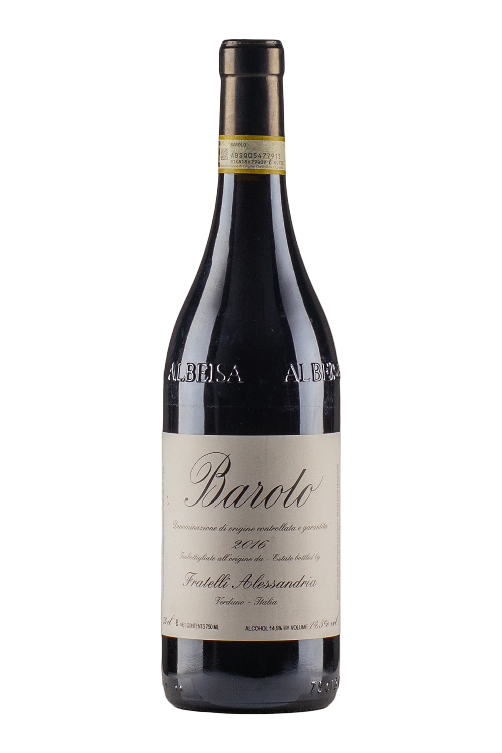 Barolo Fratelli Alessandria 2016
