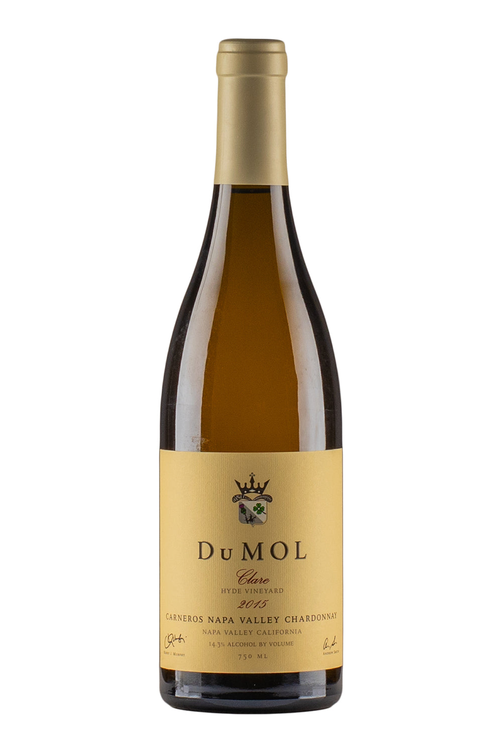 DuMOL Clare Hyde Vineyard Chardonnay 2015