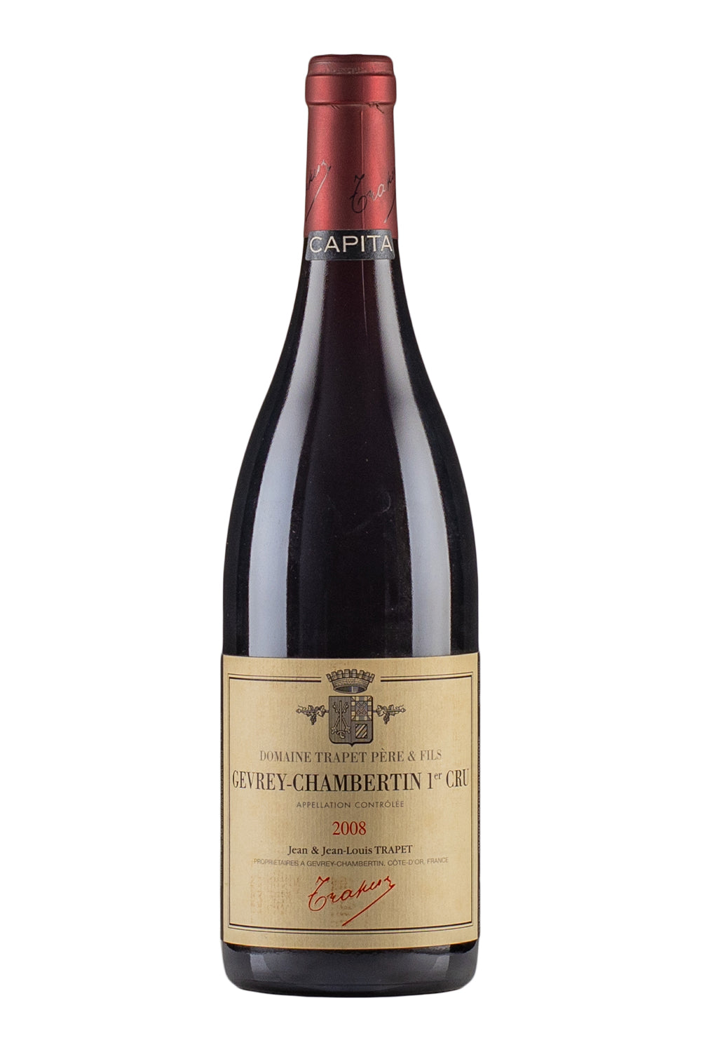 Gevrey Chambertin 1er Cru Capita Trapet 2008