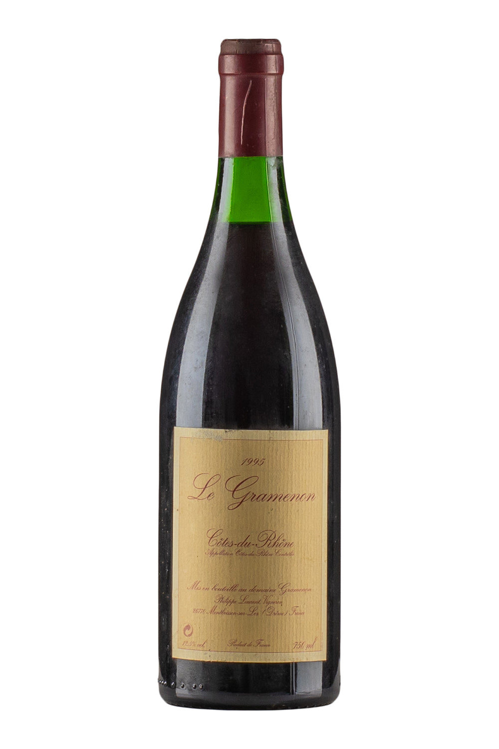 Cotes du Rhone A Pascal S Gramenon 1995