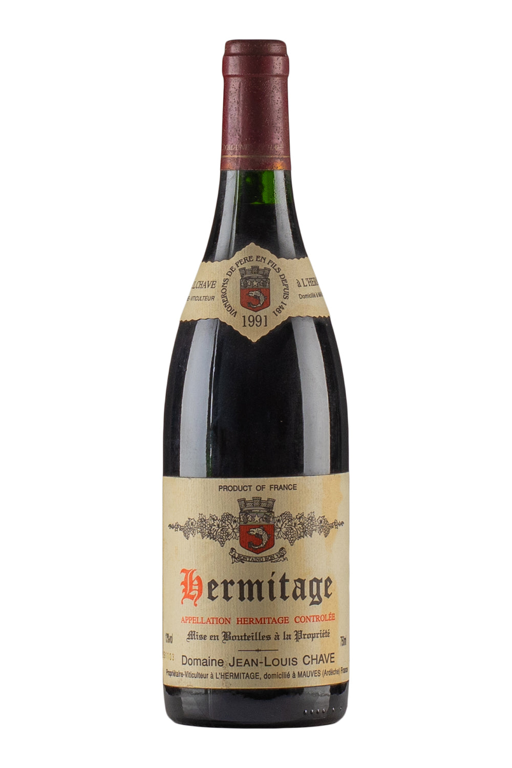 Hermitage Rouge Chave 1991