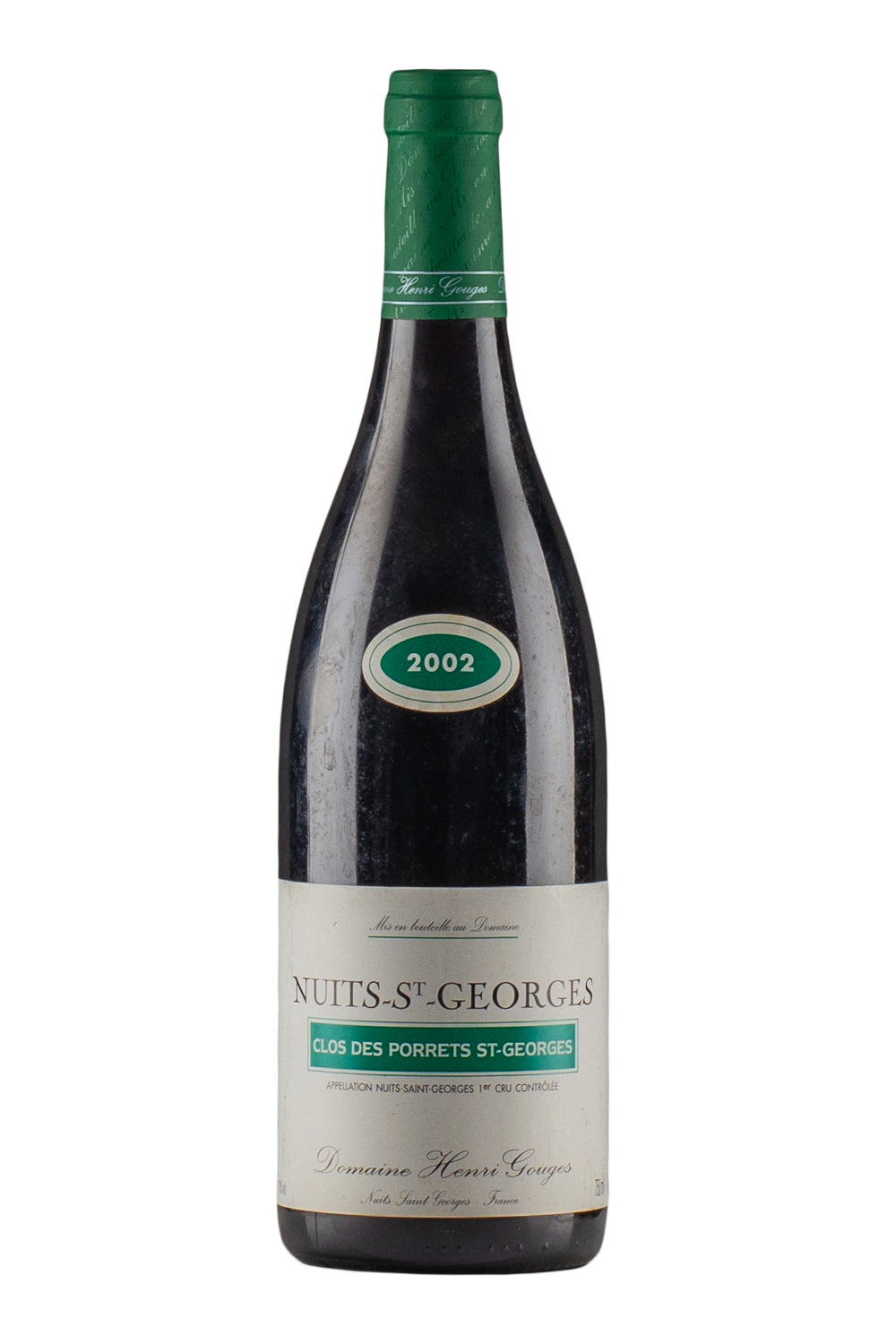 Nuits St Georges Clos des Porrets St Georges Henri Gouges 2002