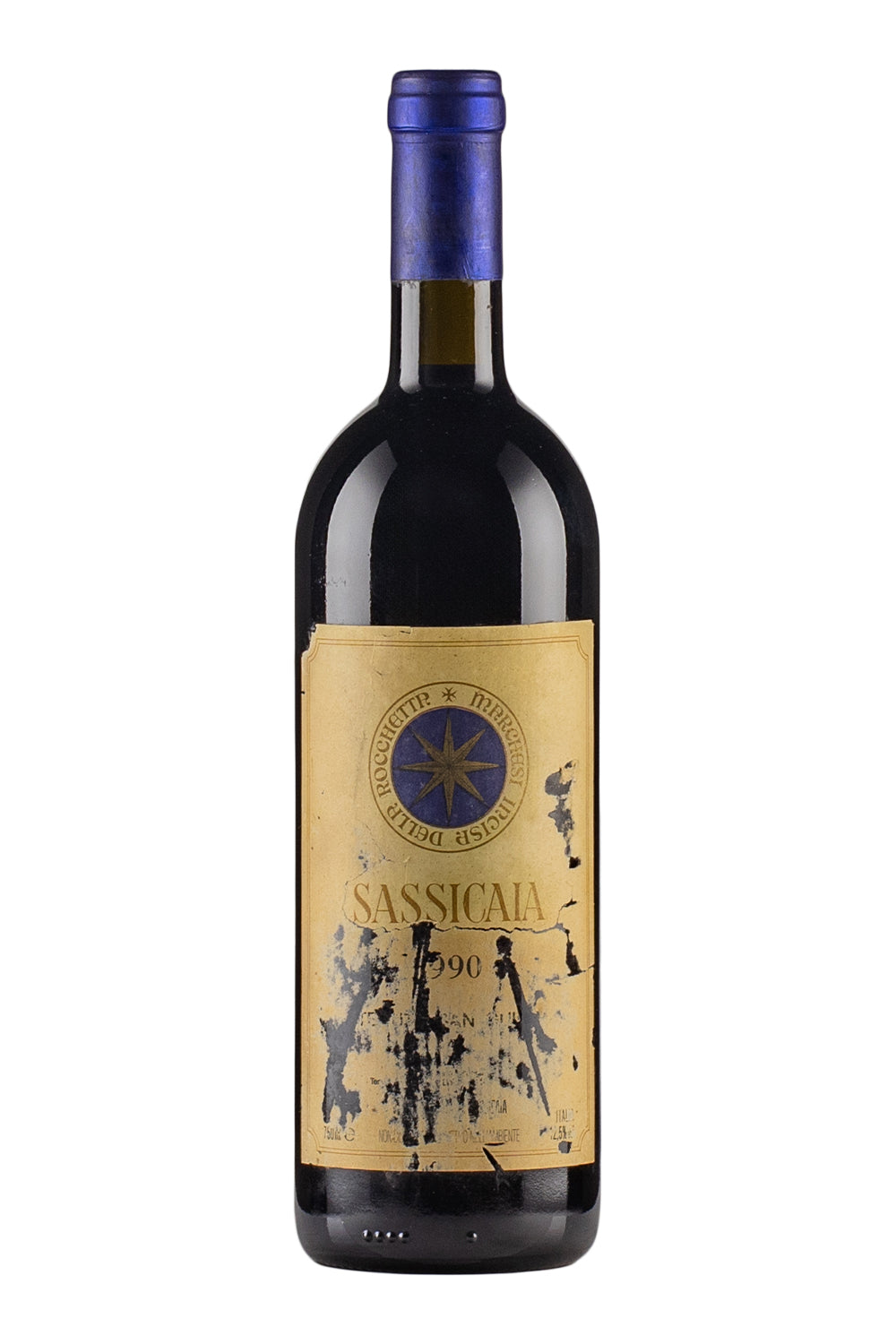 Sassicaia (Damaged Label) 1990