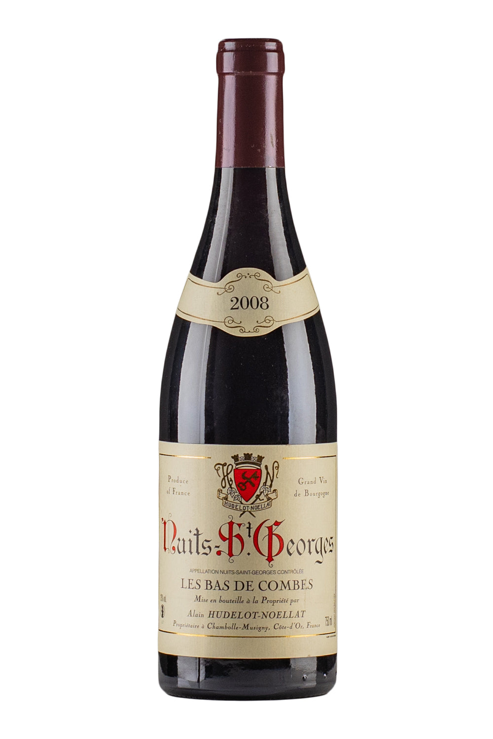 Nuits St Georges Les Bas de Combes Hudelot Noellat 2008