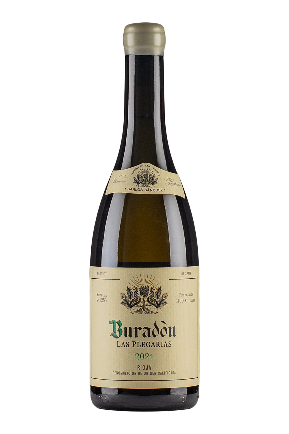 Buradon Las Plegarias Rioja Blanco Carlos Sanchez 2024