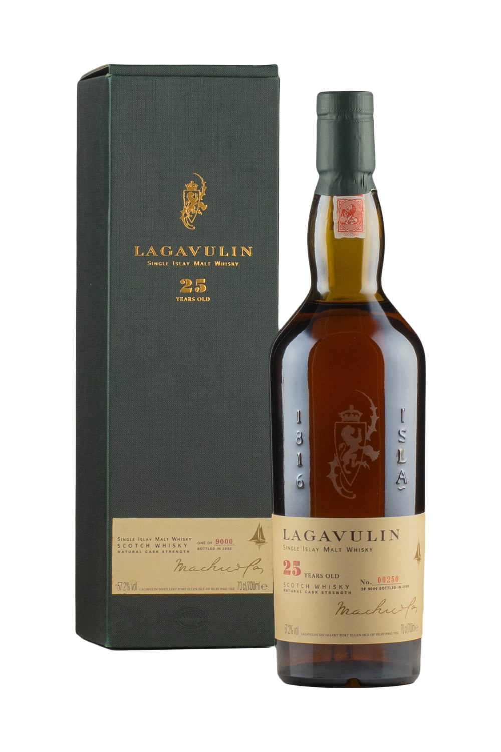 Lagavulin 25 Year Old Cask Strength (Bottled 2002) 1977