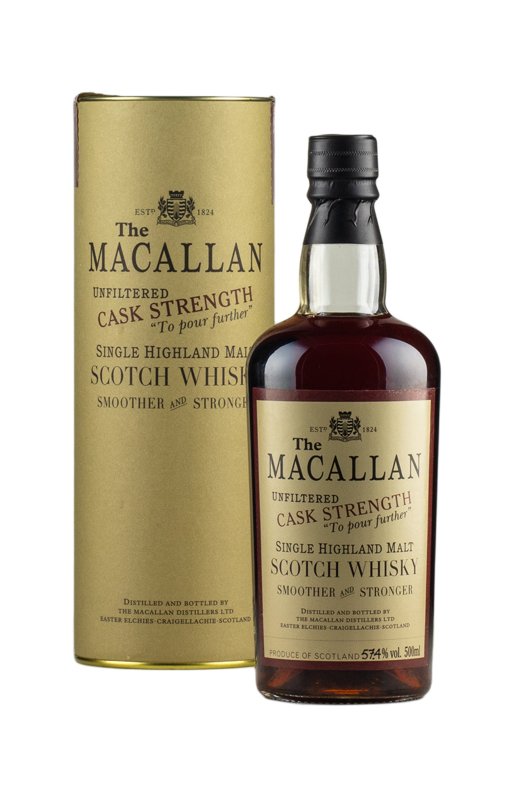 Macallan 12 Year Old Exceptional Single Cask No 24680 Sherry Butt (Bottled 2003) 1990