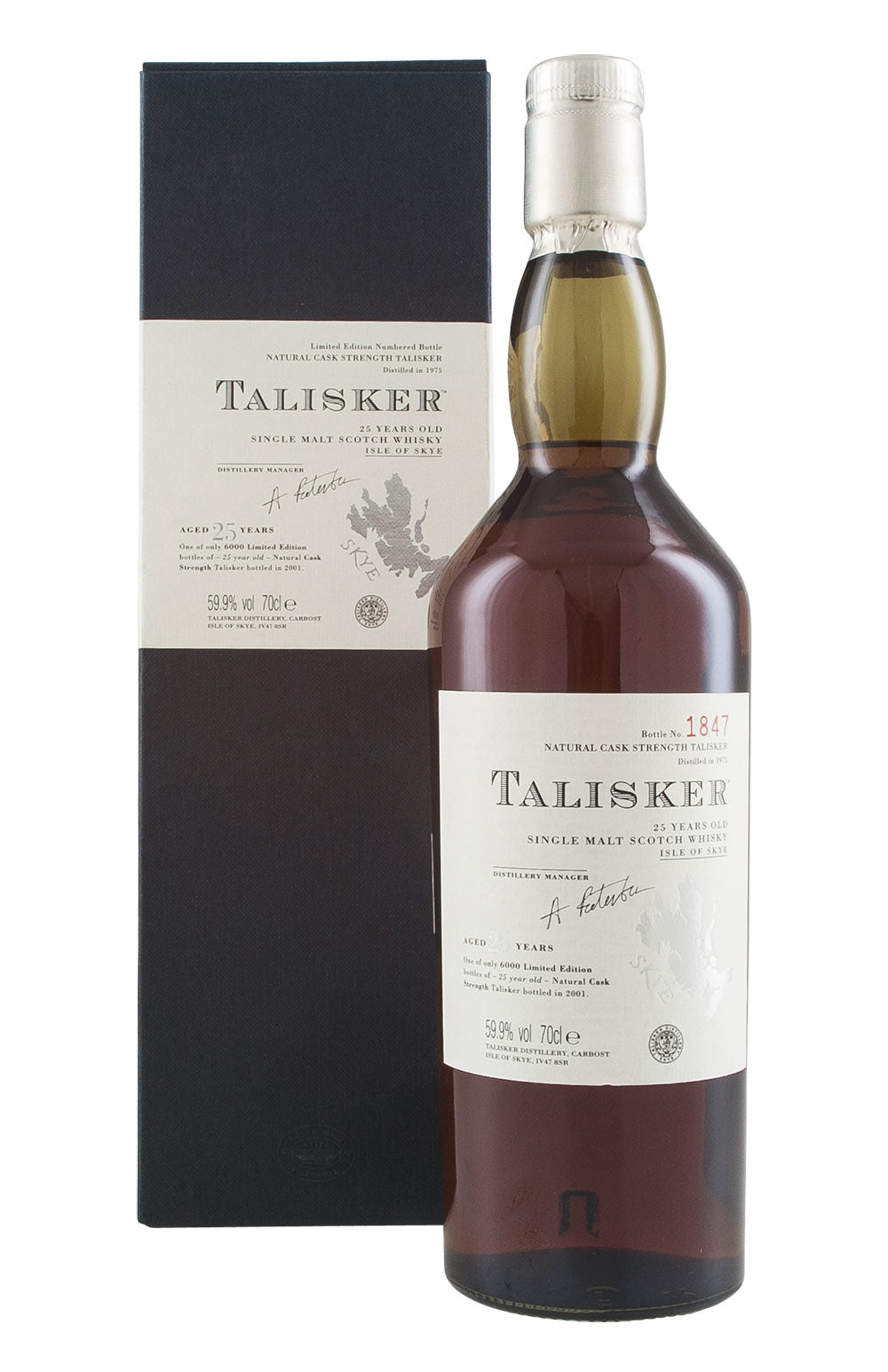 Talisker 25 Year Old (Bottled 2001)