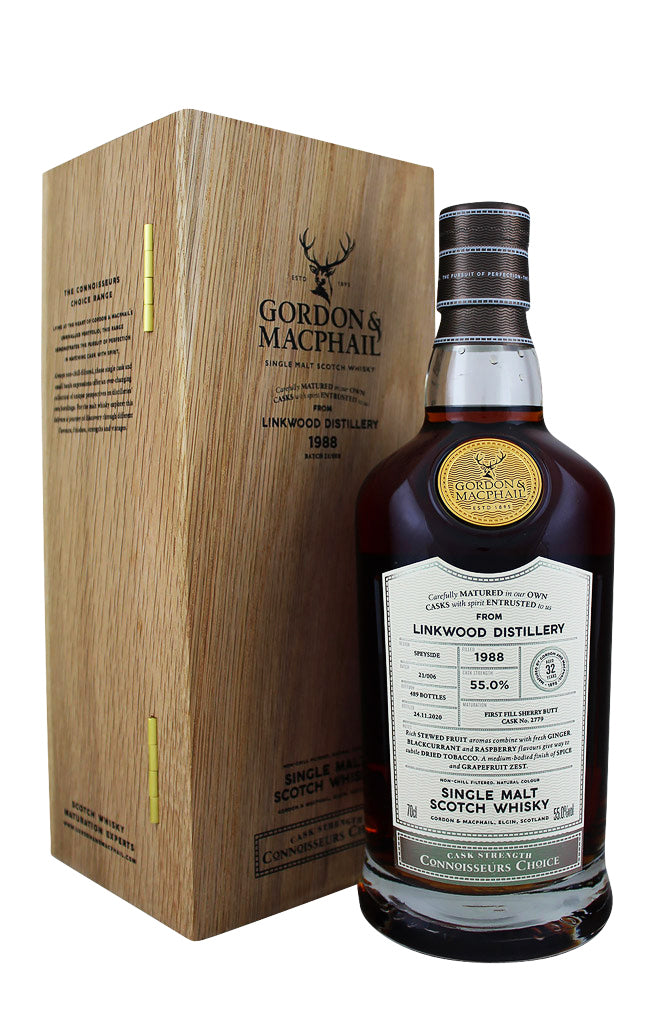 Linkwood 32 Year Old Connoisseurs Choice Gordon & MacPhail 1988