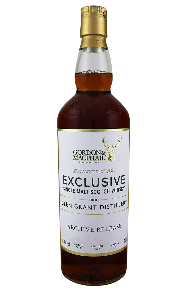 Glen Grant 68 Year Old Archive Release Gordon & MacPhail 1950