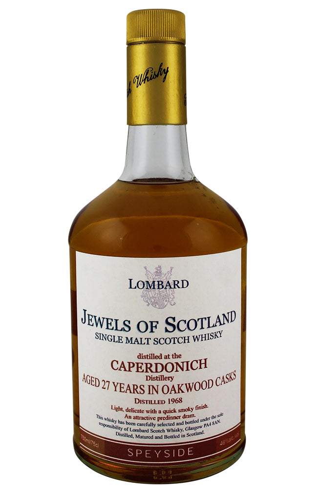 Caperdonich 27 Year Old Lombard`s Jewels of Speyside 1968