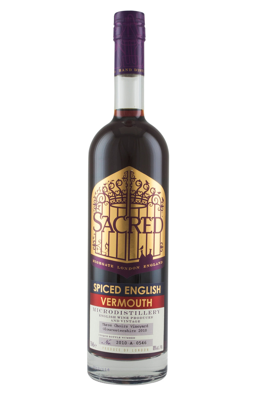 Sacred English Spiced Vermouth