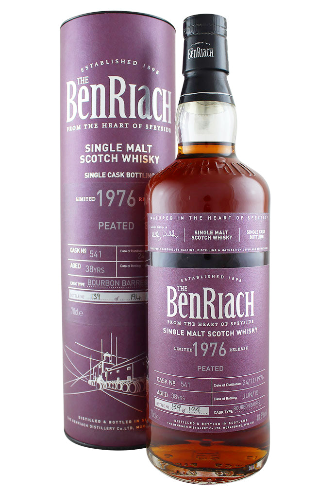 Benriach 38 Year Old Bourbon Finish 1976