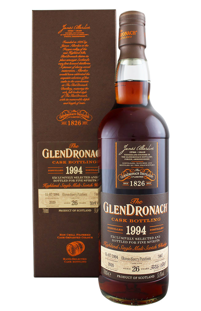Glendronach 26 Year Old Cask 7467 1994