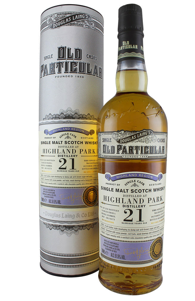 Highland Park 21 Year Old Old Particular 1999