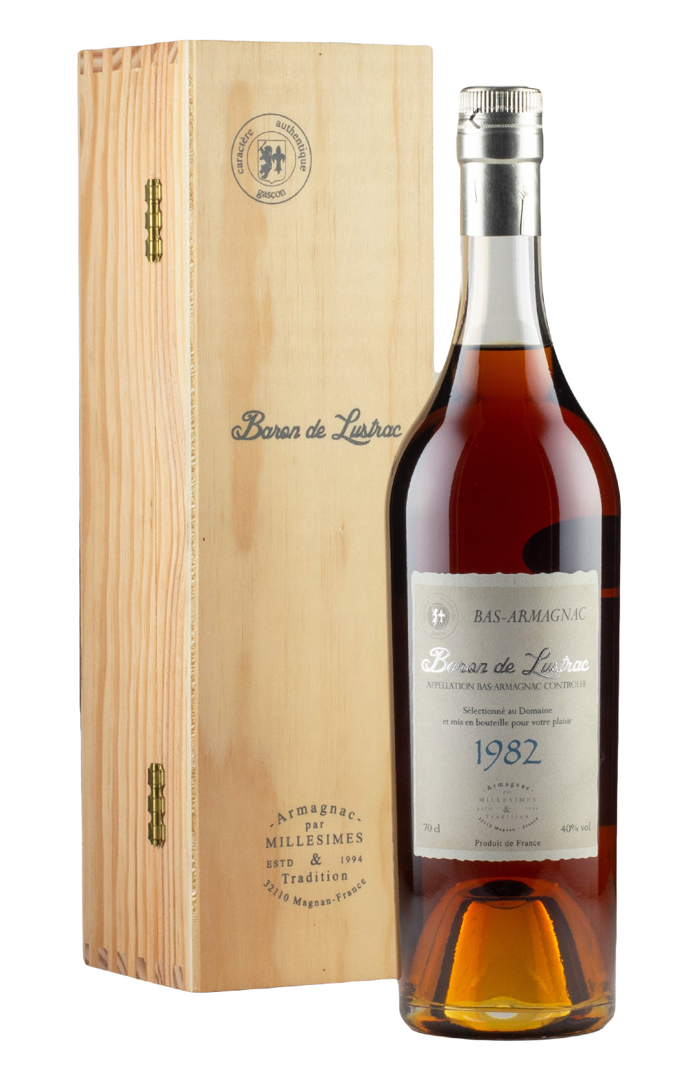 Baron de Lustrac Vintage Armagnac 1982