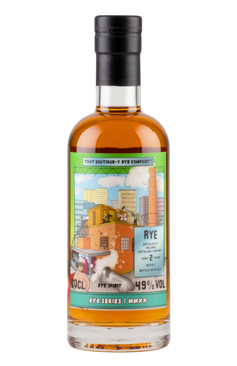 Helsinki Distilling Company 2 Year Old Rye Batch 1 TBWC