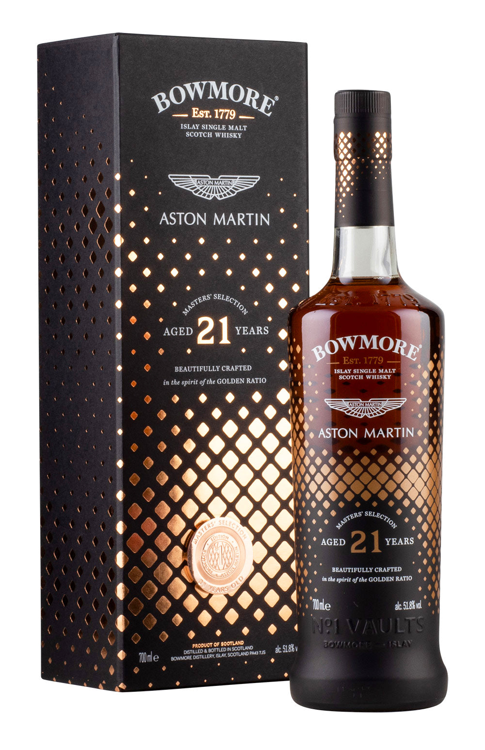 Bowmore 21 Year Old Aston Martin Master`s Selection Edition 1
