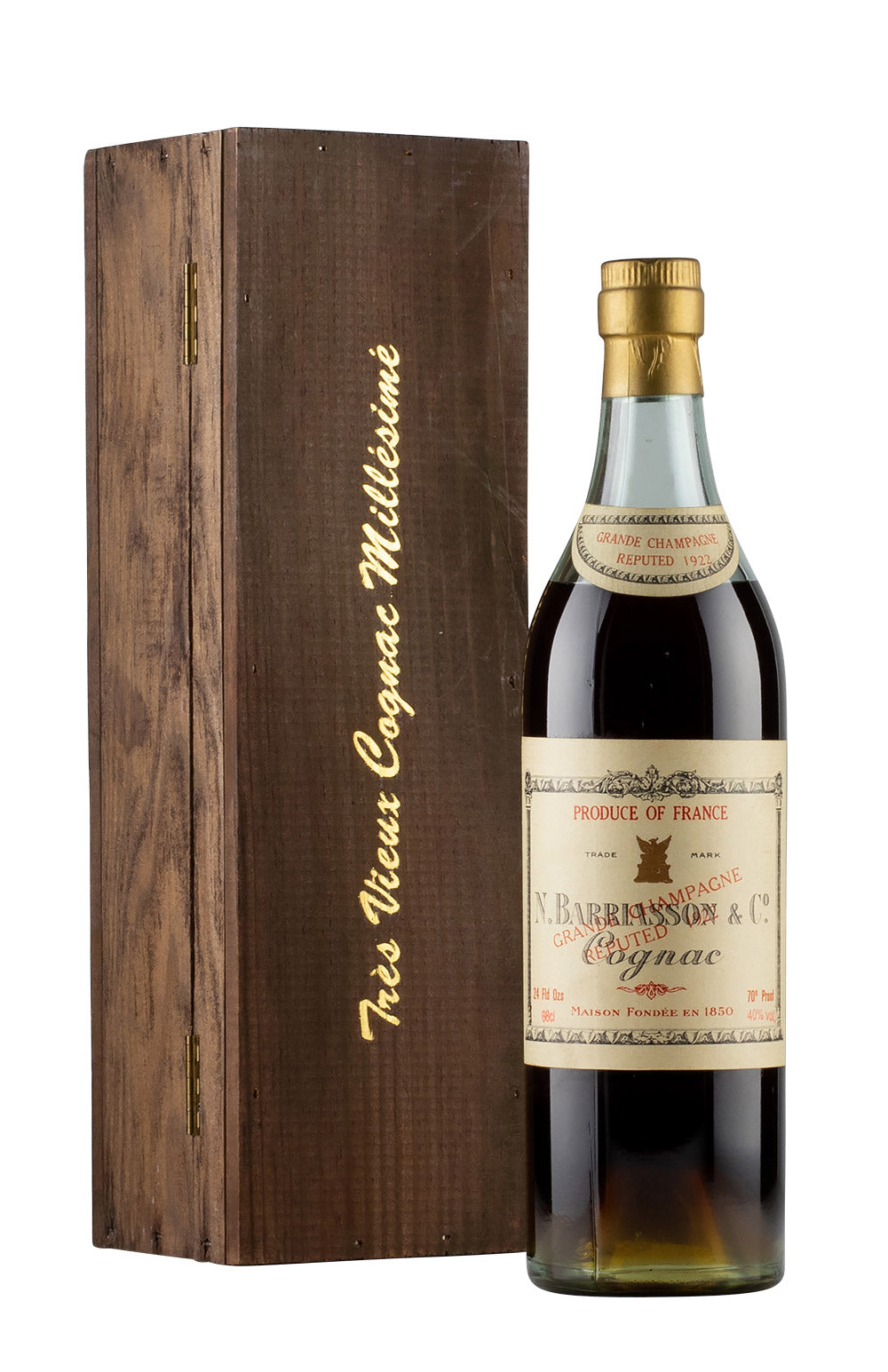 Barriasson Grande Champagne 1922