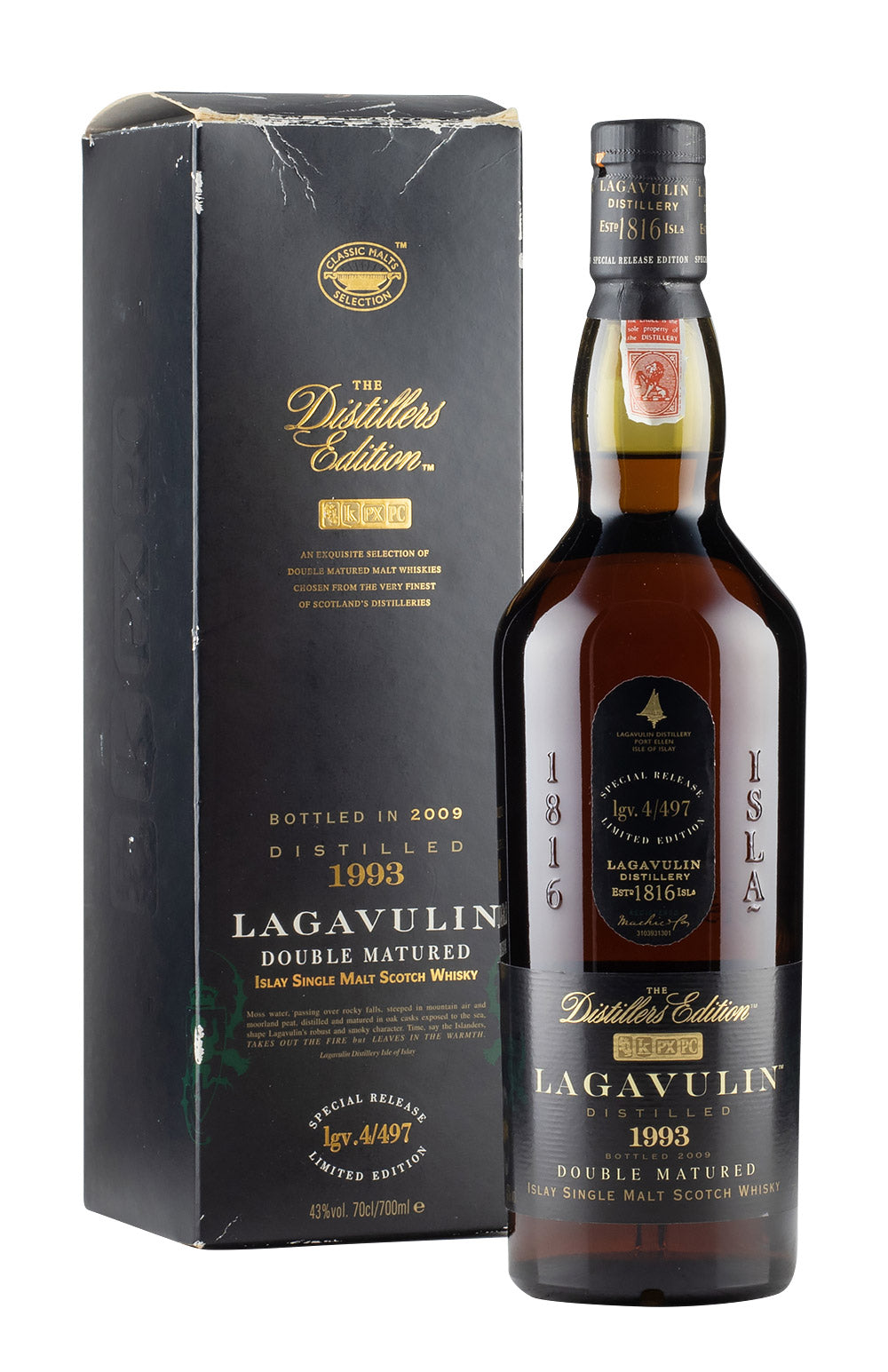 Lagavulin Distiller`s Edition LG.4/497 1993