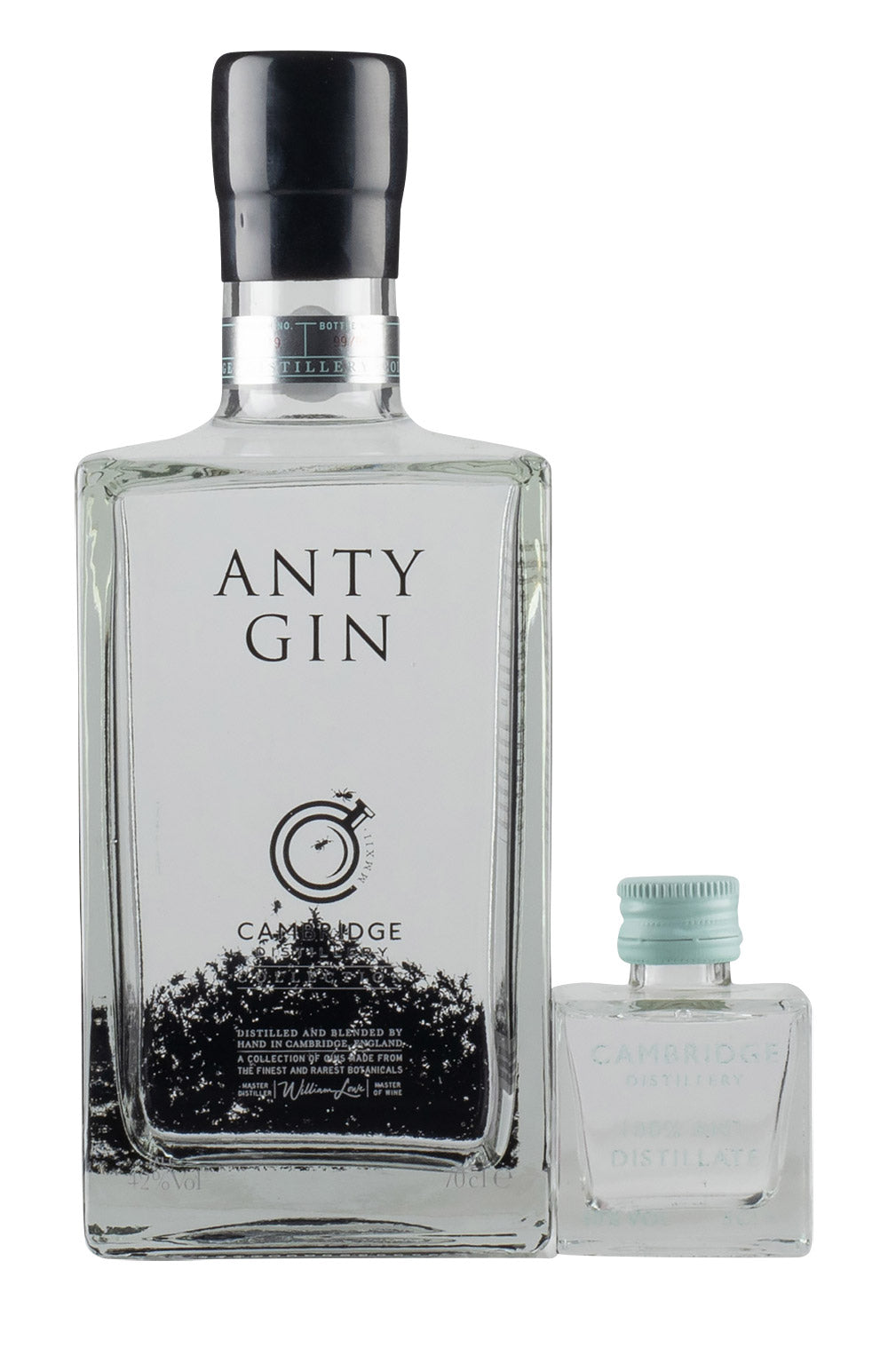 Cambridge Distillery Anty Gin Batch 19 and Ant Distillate