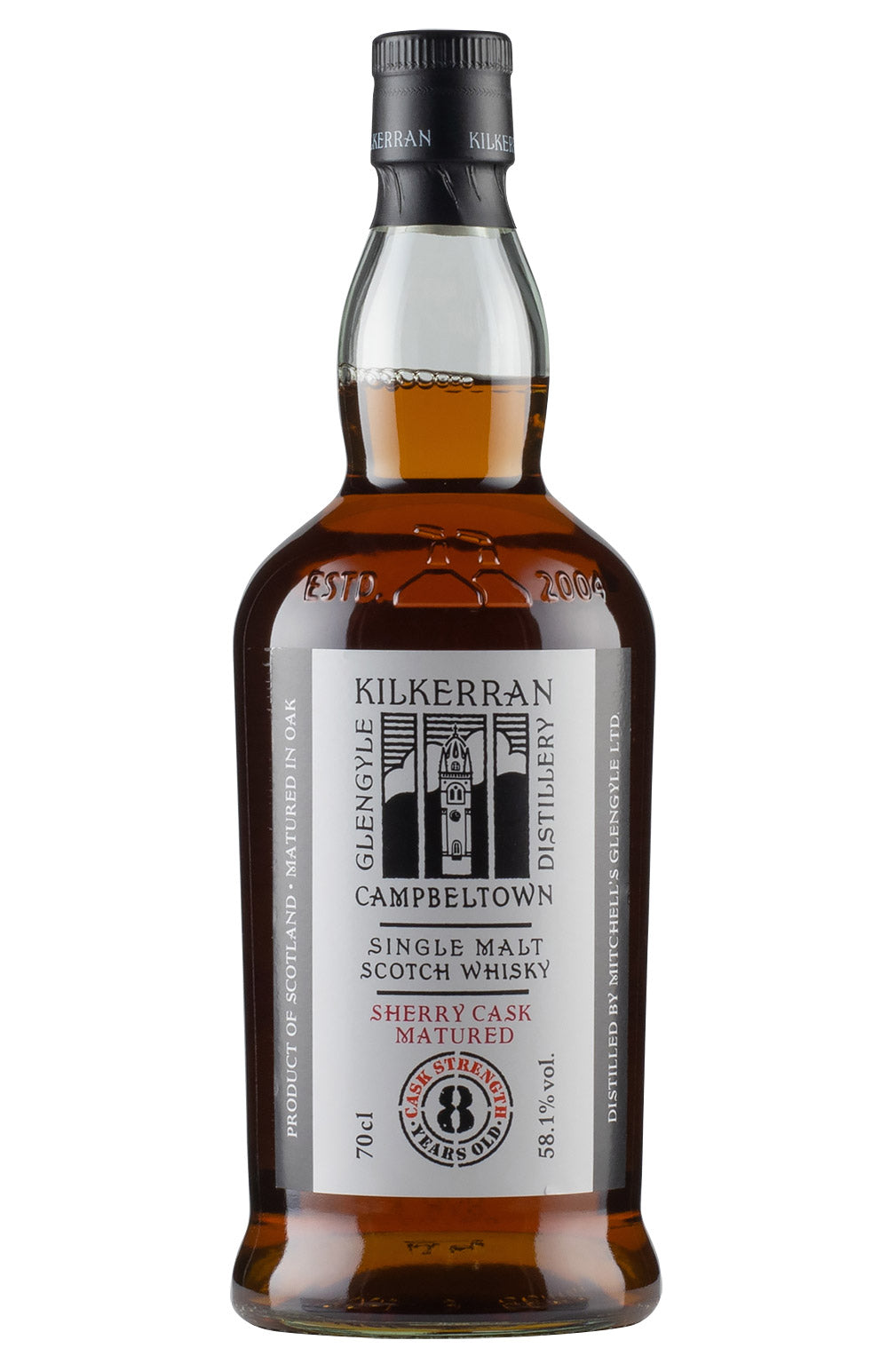 Kilkerran 8 Year Old Sherry Matured Cask Strength (2022 Release)