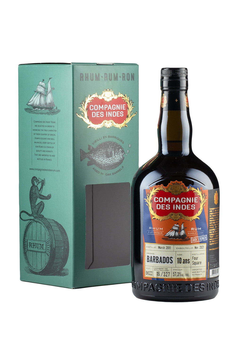 Compagnie des Indes 10 Year Old Foursquare