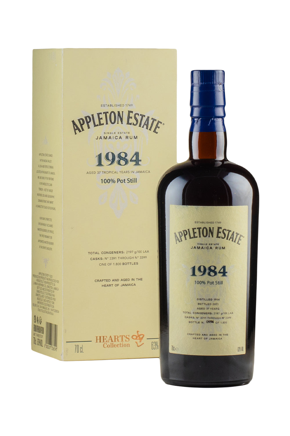 Appleton Estate 37 Year Old Hearts Collection 1984