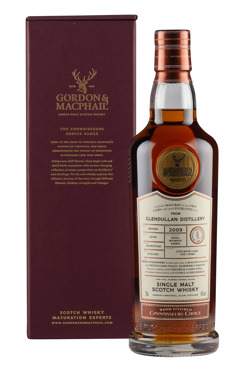 Glendullan 12 Year Old Connoisseurs Choice Gordon & MacPhail 2009