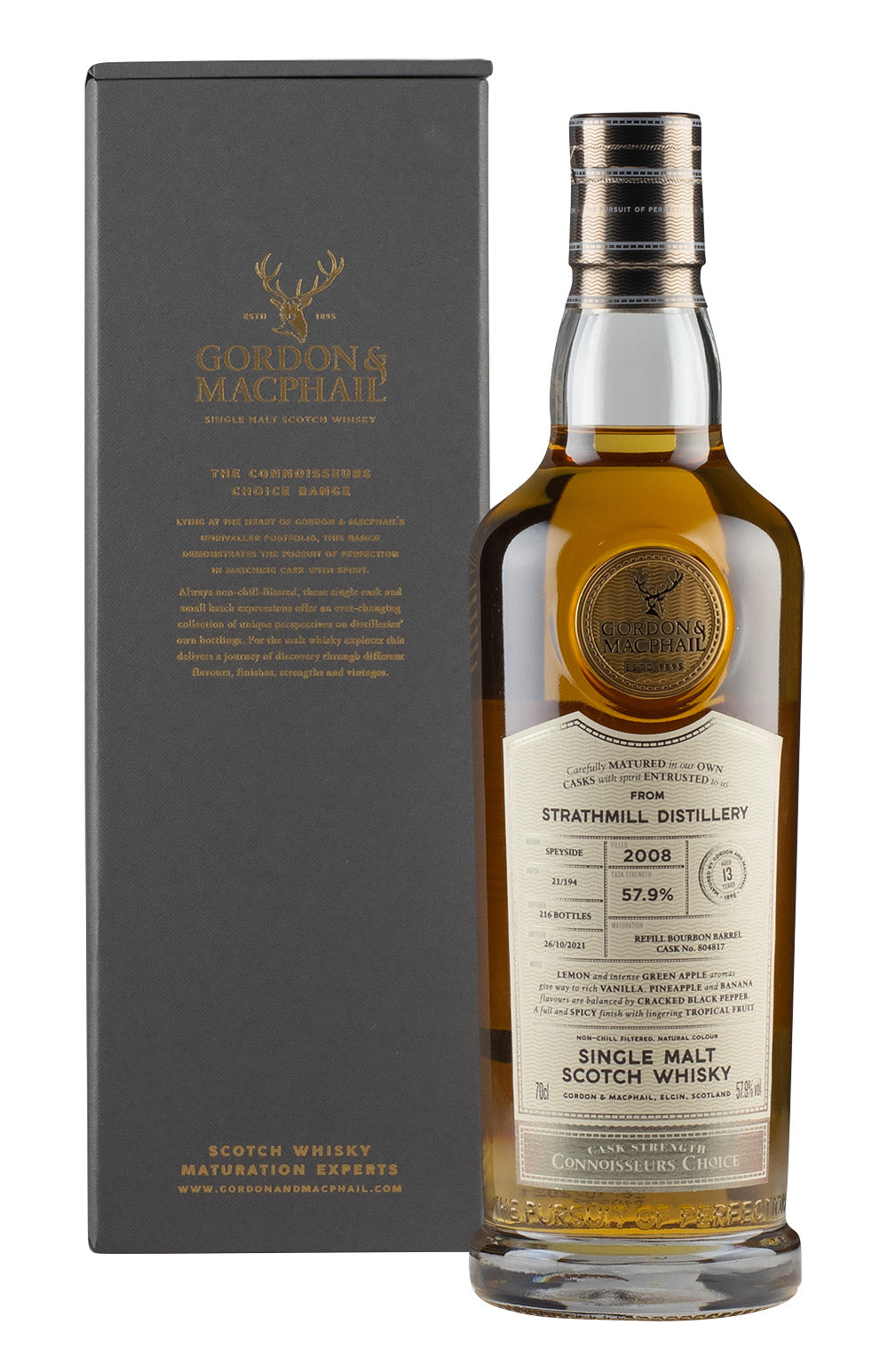 Strathmill 13 Year Old Connoisseurs Choice Gordon & MacPhail 2008