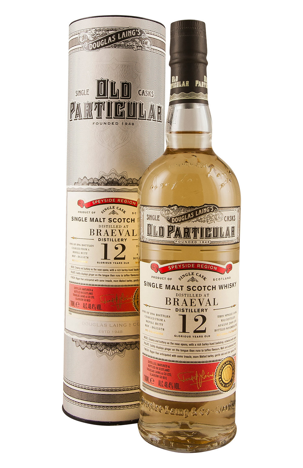 Braeval 12 Year Old Old Particular 2009