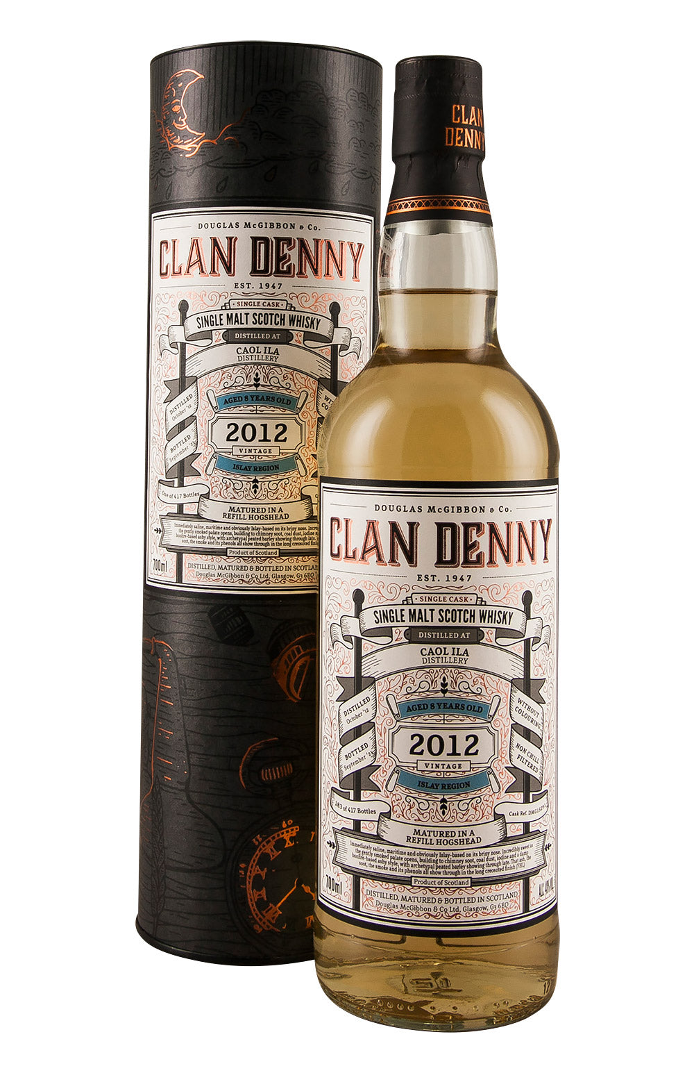 Caol Ila 8 Year Old Clan Denny 2012