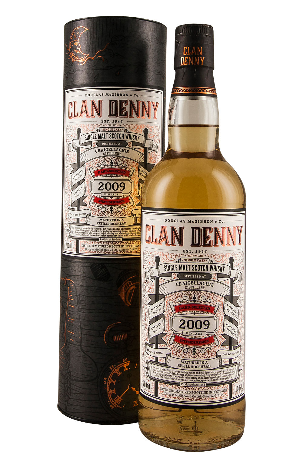 Craigellachie 12 Year Old Clan Denny 2009