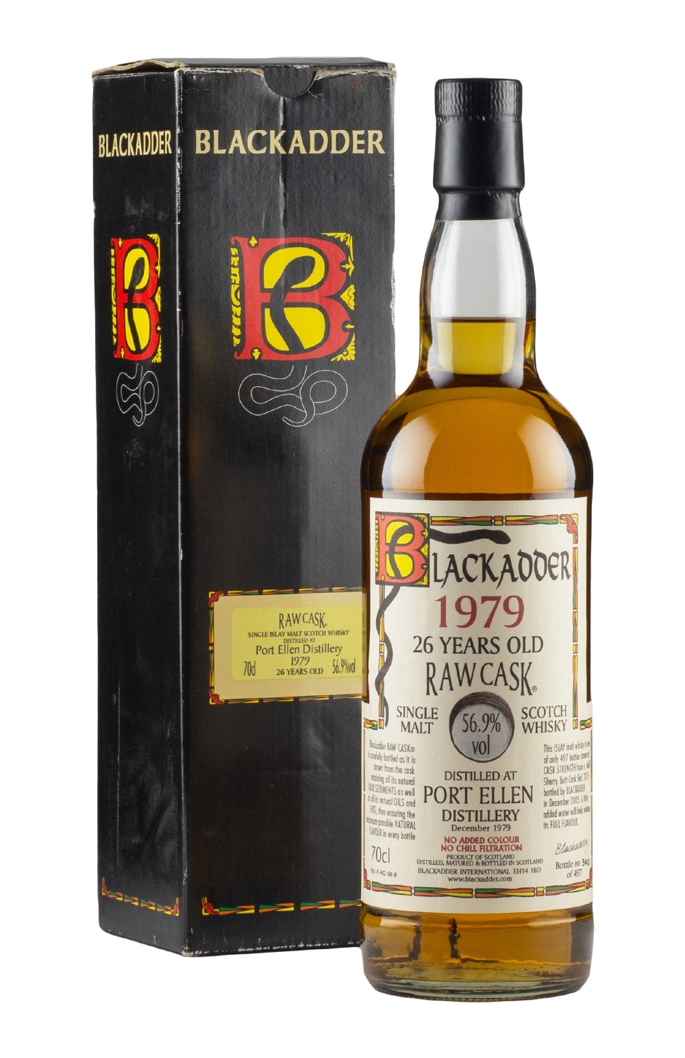 Port Ellen 26 Year Old Raw Cask Blackadder 1979