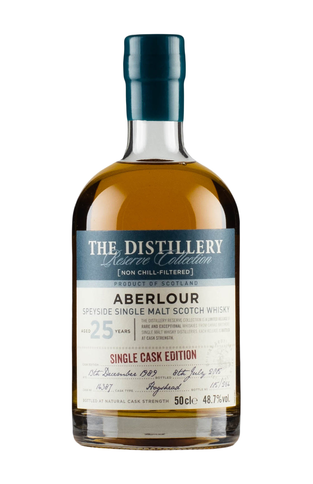 Aberlour 25 Year Old Reserve Collection (No Box) 1989