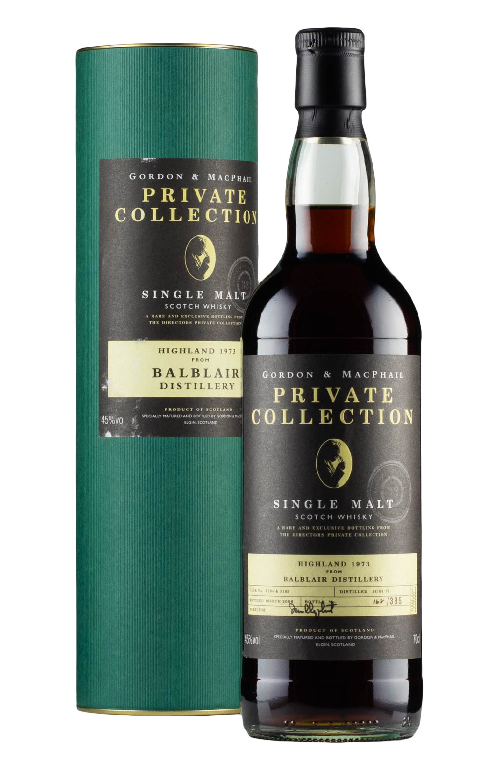 Balblair Private Collection Gordon & Macphail (Bottled 2006) 1973