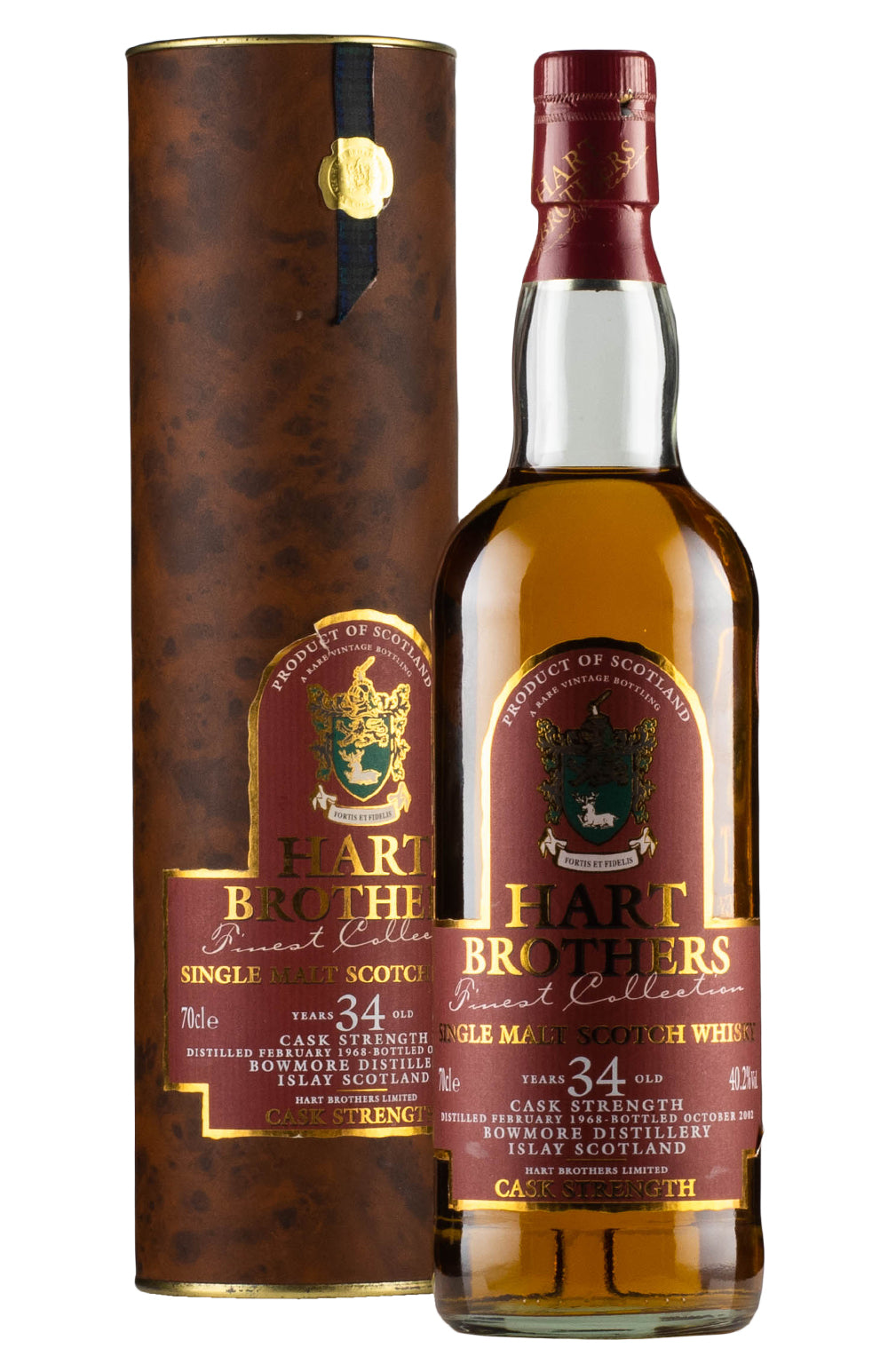 Bowmore 34 Year Old Hart Brothers 1968