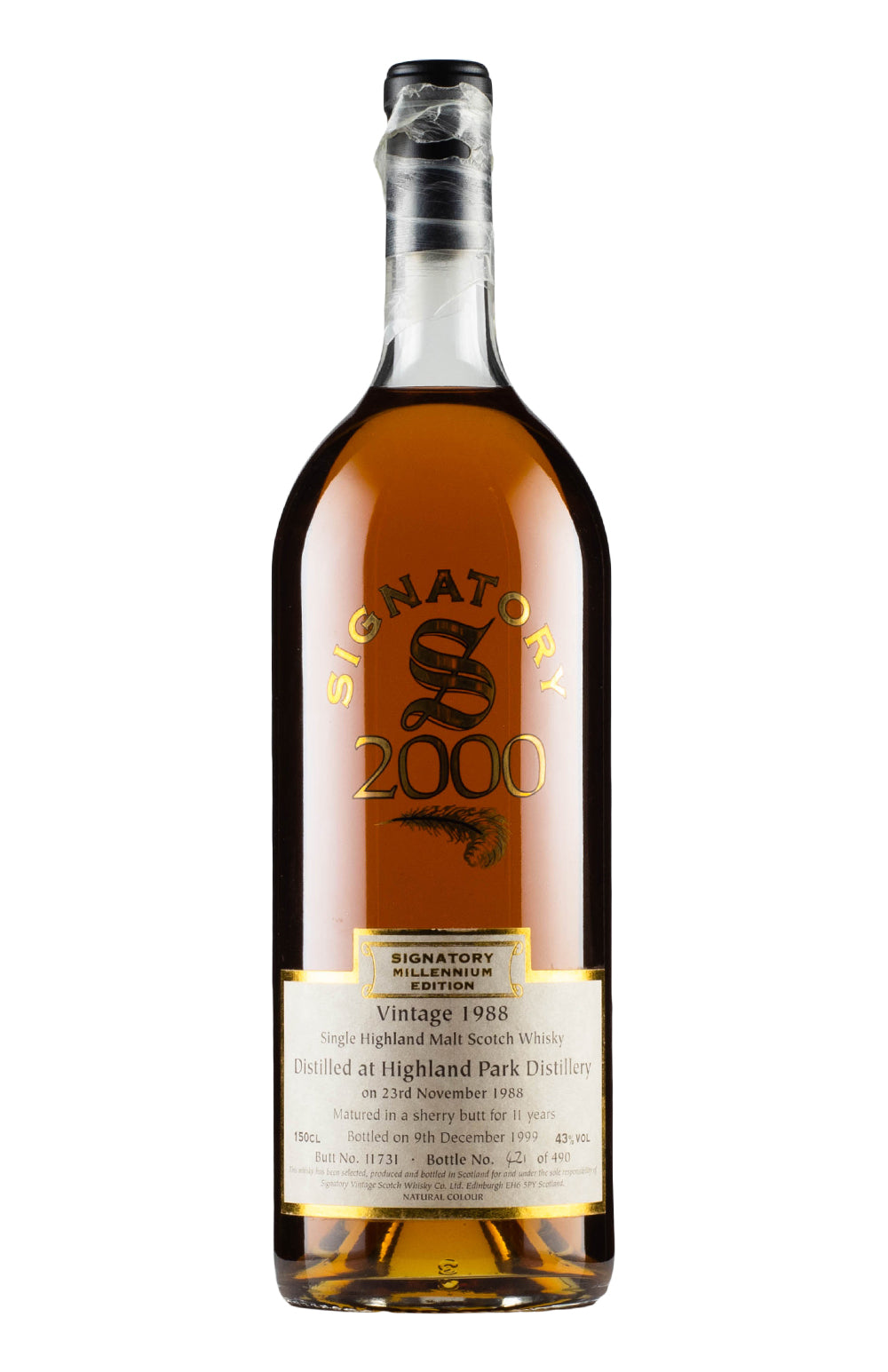 Highland Park 11 Year Old Signatory Millennium Edition Magnum 1988