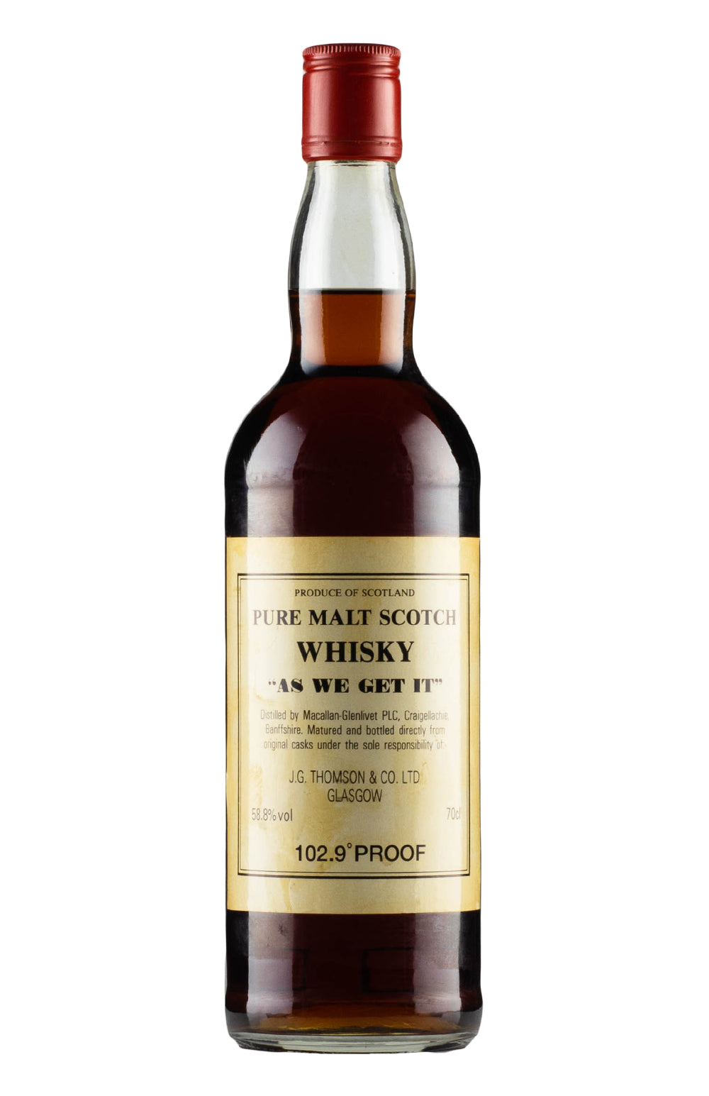 Macallan As We Get It