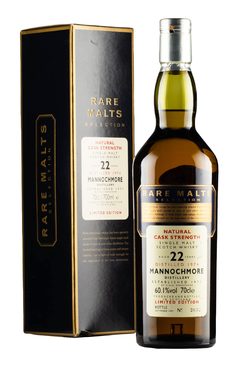 Mannochmore 22 Year Old Rare Malts (Bottled 1997) 1974 – Hedonism
