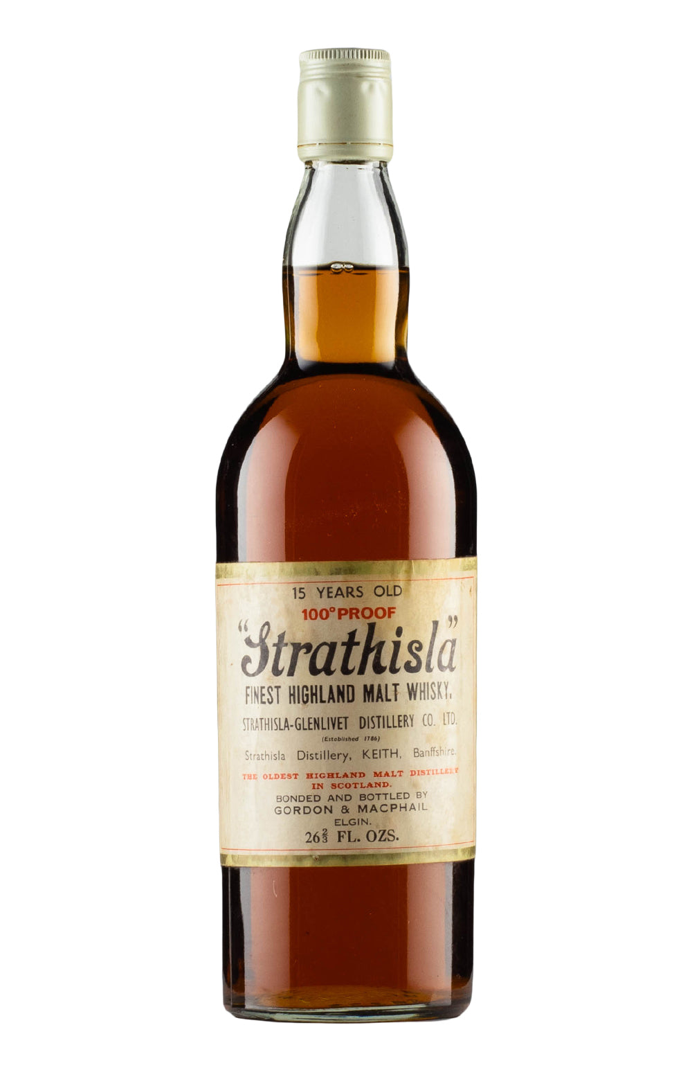 Strathisla 15YO 100 Proof Gordon & MacPhail