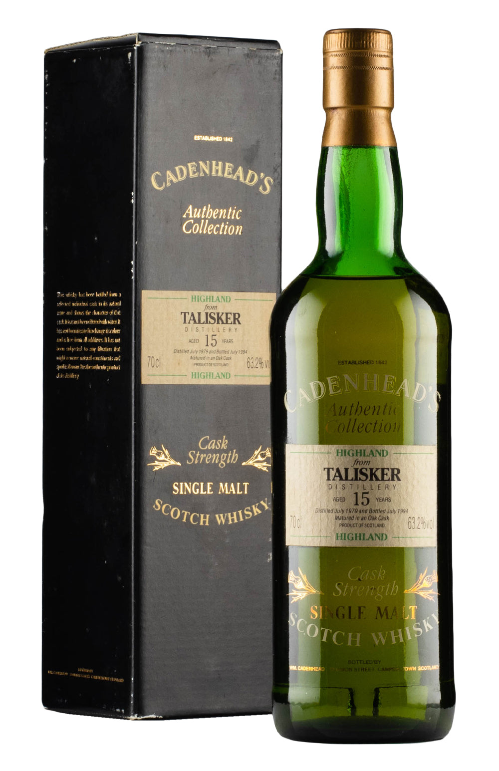 Talisker 15 Year Old Cadenheads 1979