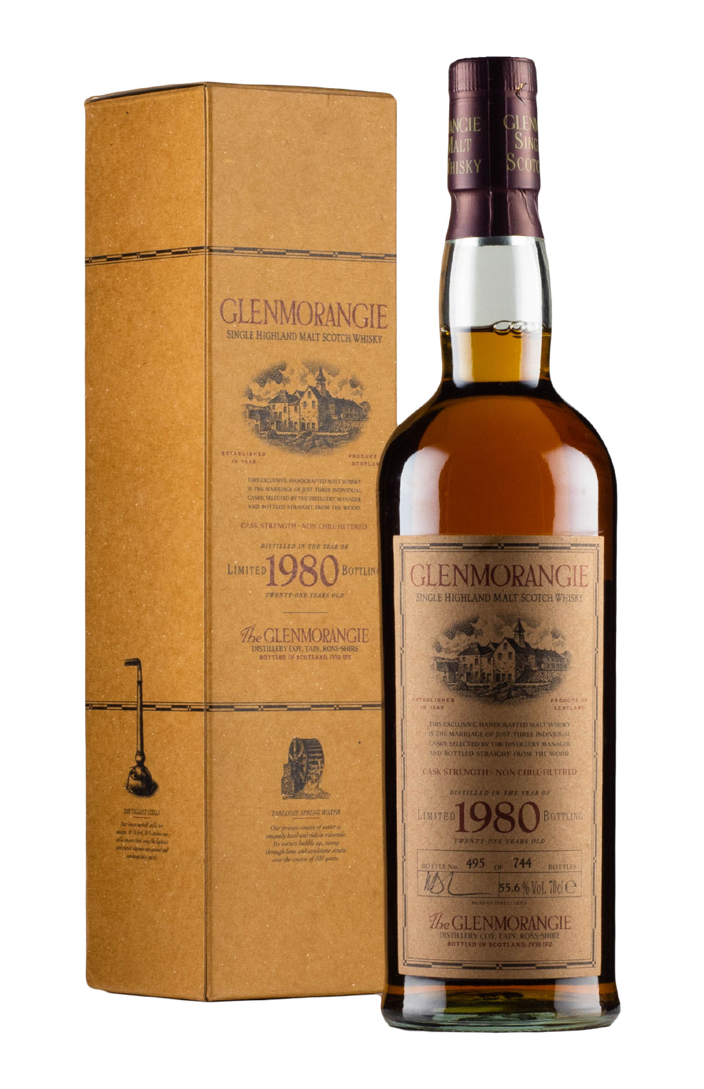 Glenmorangie 21 Year Old Cask Strength 1980