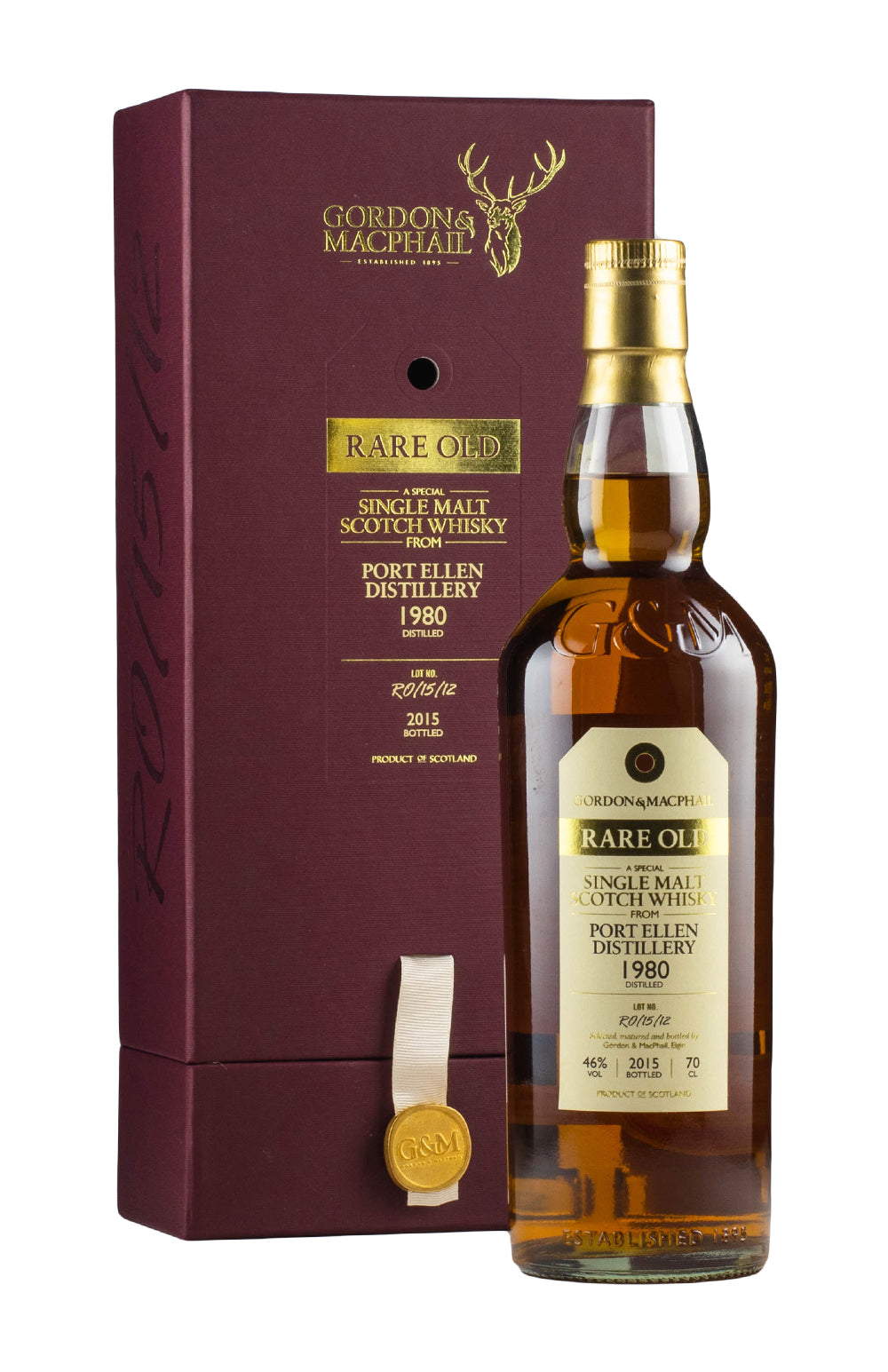Port Ellen Rare Old Gordon & Macphail (Bottled 2015) 1980